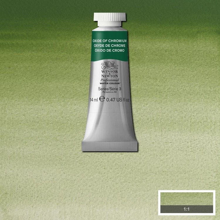 Winsor & Newton 459  aquarelverf tube 14ml - oxide of chromium