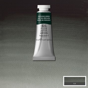 Winsor & Newton 460 PRO aquarelverf tube 14ml - perylene green