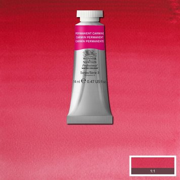 Winsor & Newton 479 PRO aquarelverf tube 14ml - permanent carmine