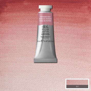 Winsor & Newton 537 PRO aquarelverf tube 14ml - potters pink