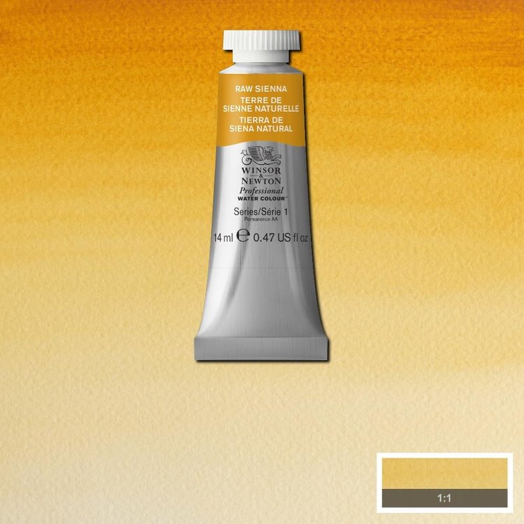 Winsor & Newton 552 PRO aquarelverf tube 14ml - raw sienna