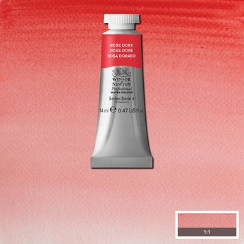 Winsor & Newton 576 PRO aquarelverf tube 14ml - rose doré
