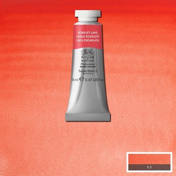 Winsor & Newton 603 PRO aquarelverf tube 14ml - scarlet lake