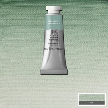 Winsor & Newton 637 PRO aquarelverf tube 14ml - terre verte