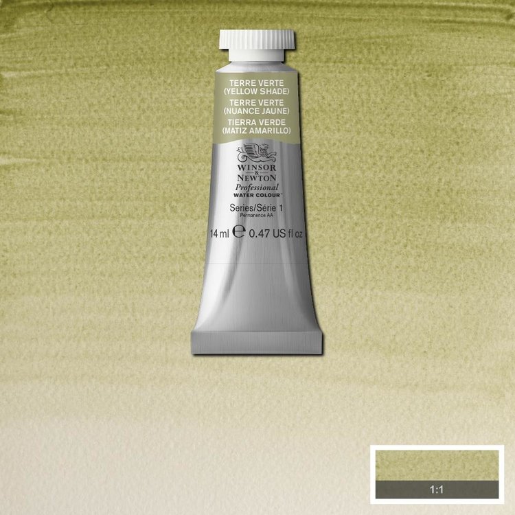 Winsor & Newton 638 PRO aquarelverf tube 14ml - terre verte (ys)