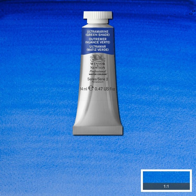 Winsor & Newton 667  aquarelverf tube 14ml - ultramarine (gs)