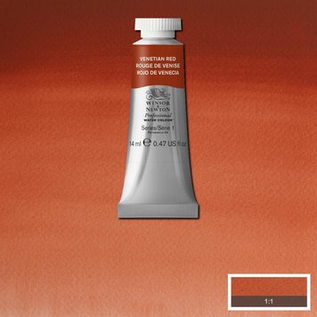 Winsor & Newton 678 PRO aquarelverf tube 14ml - venetian red