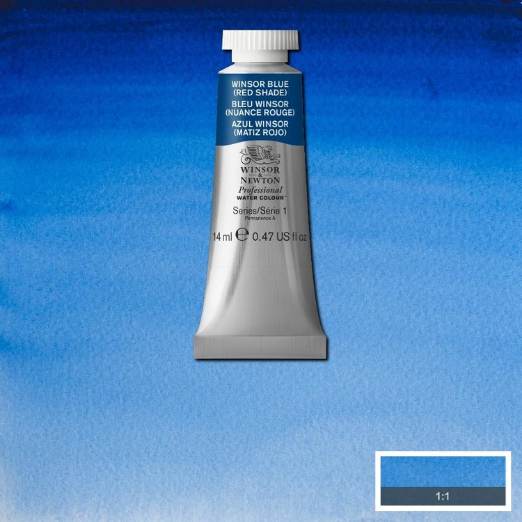 Winsor & Newton 709 PRO aquarelverf tube 14ml - winsor blue (rs)