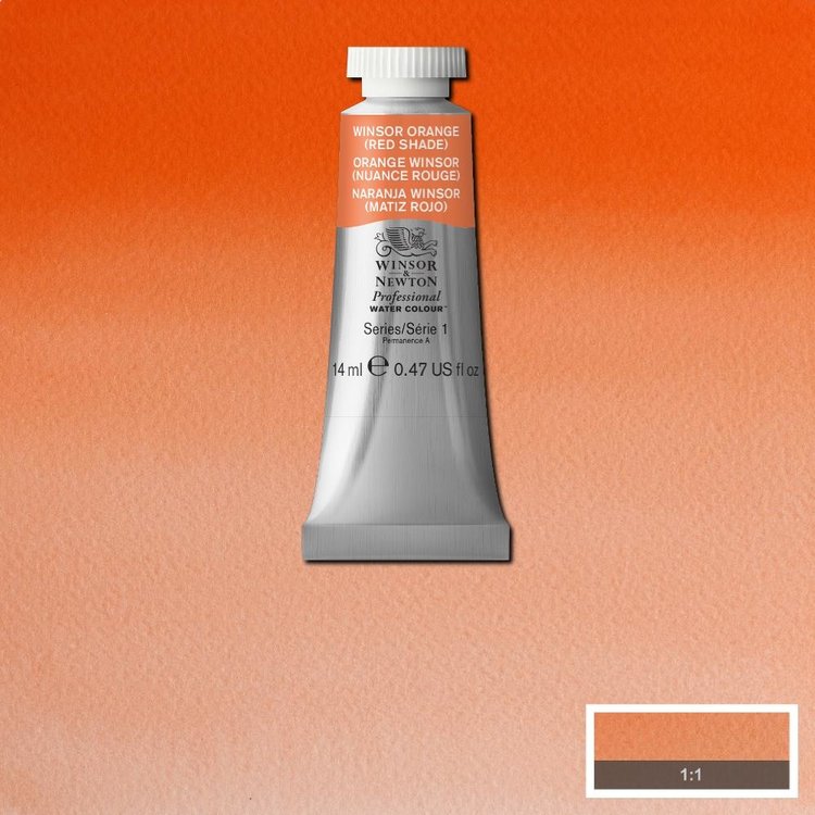 Winsor & Newton 723 PRO aquarelverf tube 14ml - winsor orange (rs)