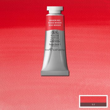 Winsor & Newton 726 PRO aquarelverf tube 14ml - winsor red