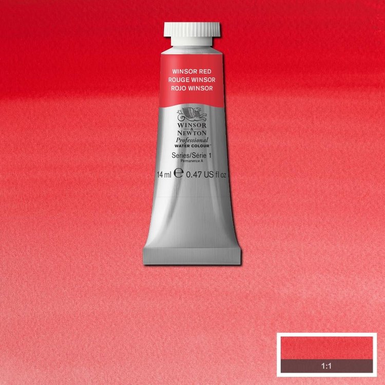 Winsor & Newton 726 PRO aquarelverf tube 14ml - winsor red