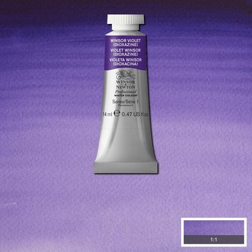 Winsor & Newton 733 PRO aquarelverf tube 14ml - winsor violet (dioxine)