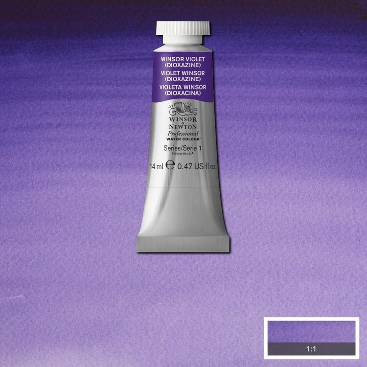 Winsor & Newton 733 PRO aquarelverf tube 14ml - winsor violet (dioxine)