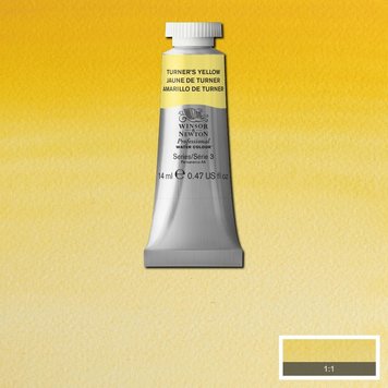 Winsor & Newton 749 PRO aquarelverf tube 14ml - turners yellow