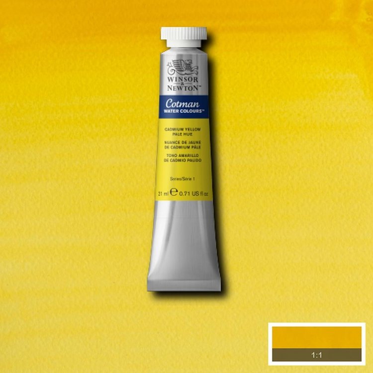 Cotman Water Colours 119 aquarelverf tube 21ml - cadmium yellow pale hue