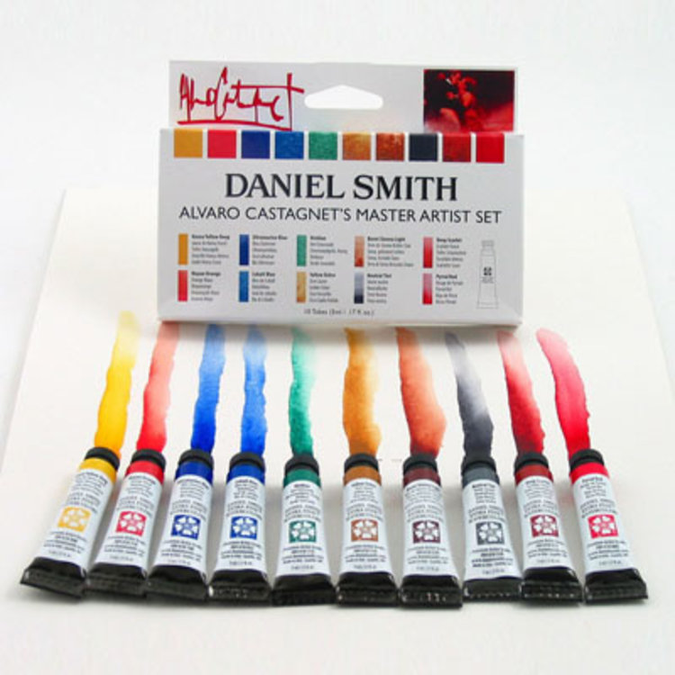 Daniel Smith watercolor Alvaro Castagnet's set 10 tubes