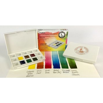 Daniel Smith watercolor box cottage gardens to botanicals