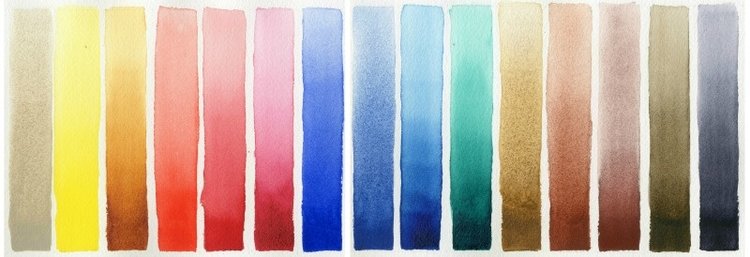 Daniel Smith watercolor box ultimate mixing - 15 napjes