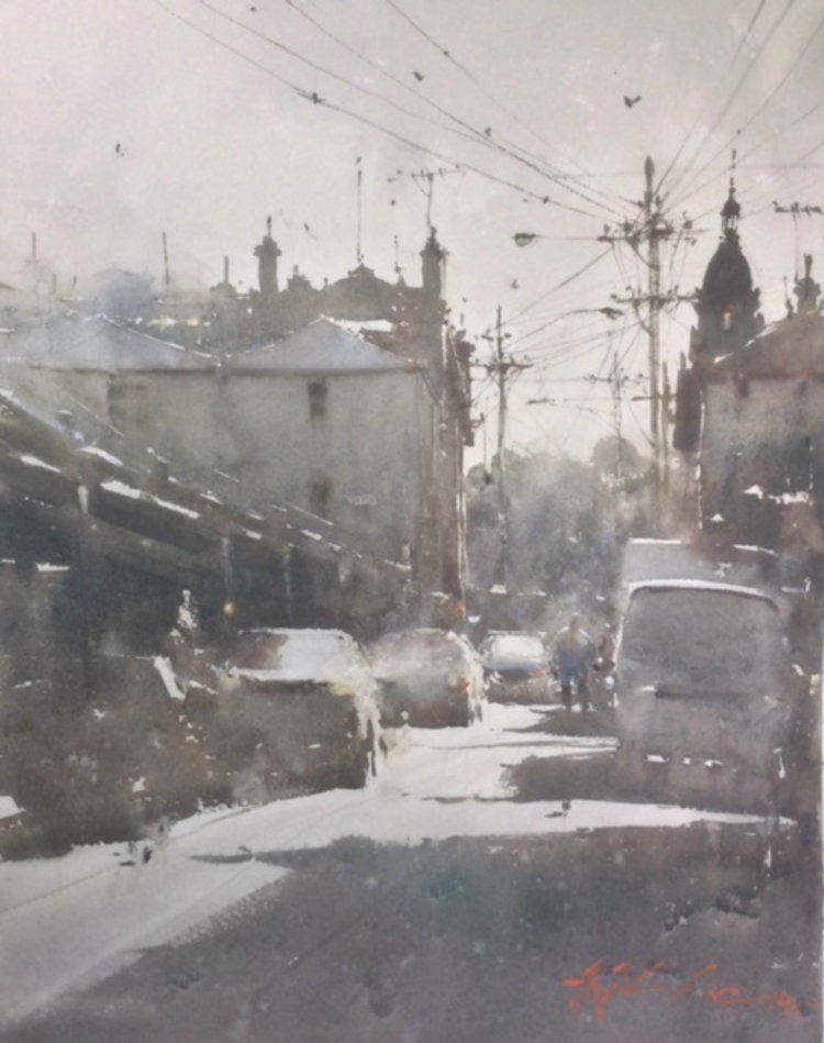 Daniel Smith aquarelverf tube 15ml - Joseph Zbukvic warm grey