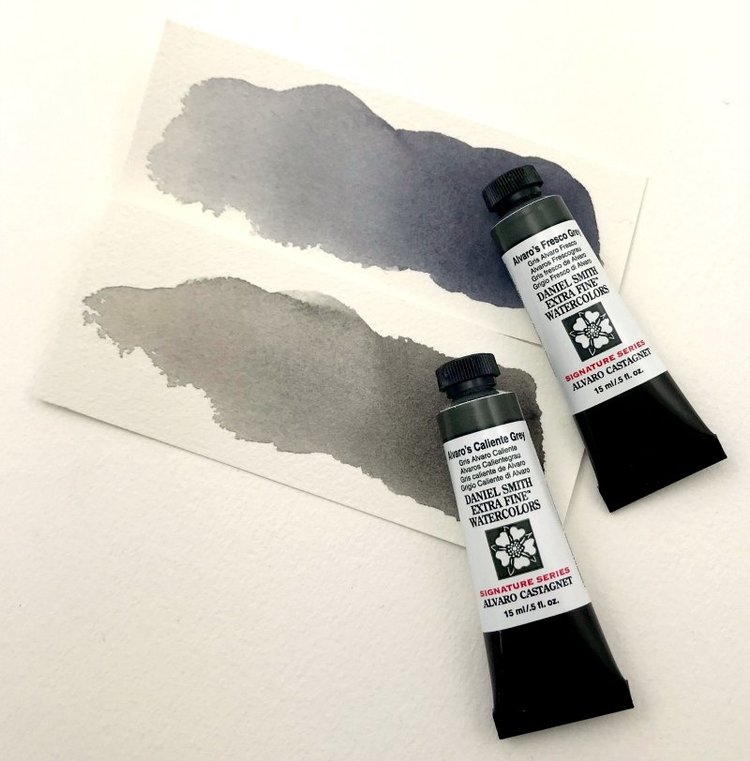 Daniel Smith aquarelverf alvaro's fresco grey 15ml