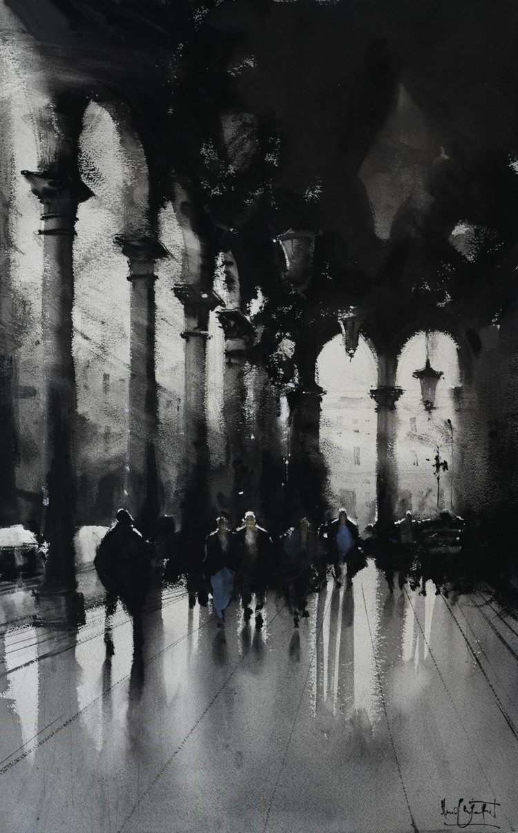 Daniel Smith aquarelverf tube 15ml - Alvaro's fresco grey