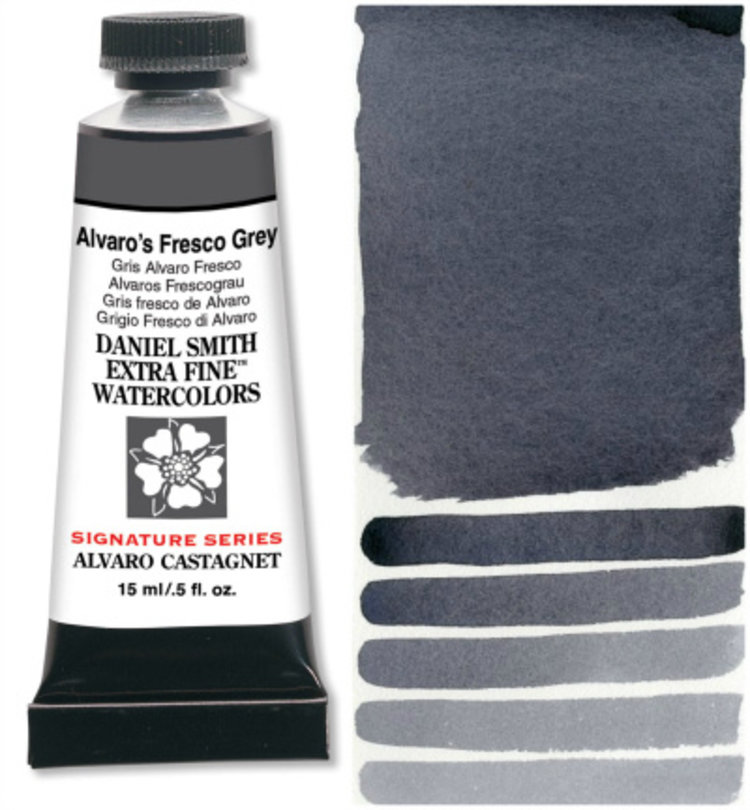 Daniel Smith aquarelverf tube 15ml - Alvaro's fresco grey