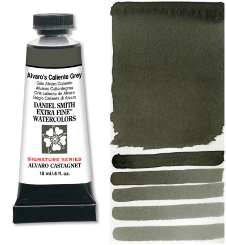 Daniel Smith aquarelverf tube 15ml - Alvaro's caliente grey
