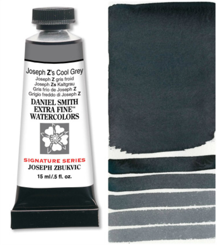 Daniel Smith aquarelverf tube 15ml - Joseph Zbukvic cool grey