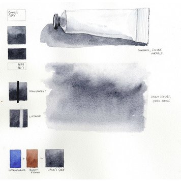 Daniel Smith aquarelverf jane's grey 15ml
