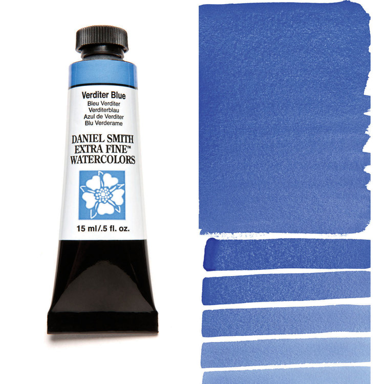 Daniel Smith aquarelverf tube 15ml - verditer blue