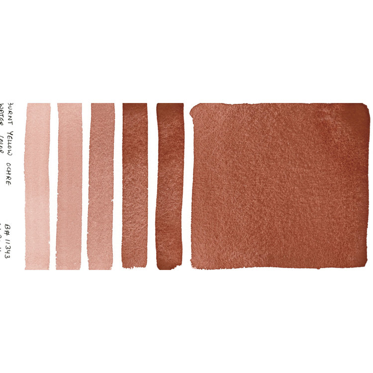 Daniel Smith aquarelverf tube 15ml - burnt yellow ochre