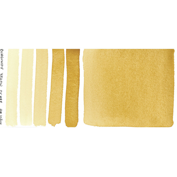 Daniel Smith aquarelverf tube 15ml - burgundy yellow ochre