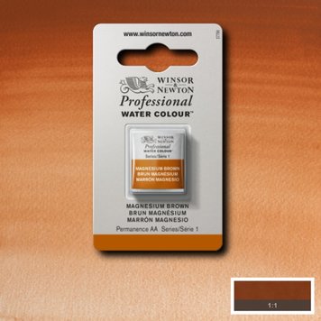 Winsor & Newton 381 magnesium brown - napje aquarel