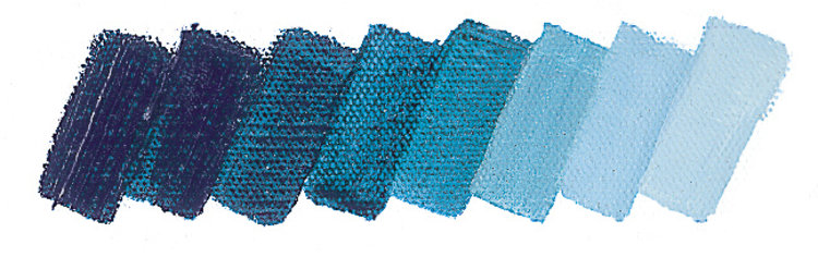 Schmincke (Mussini) 497 olieverf tube 35ml - transparent turquoise (Lasur)