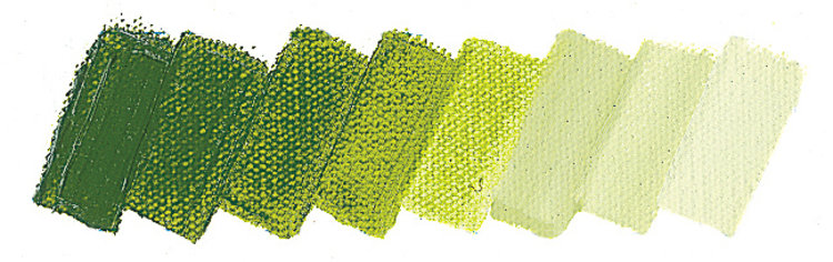 Schmincke (Mussini) 534 olieverf tube 35ml - transparent golden green (Lasur)