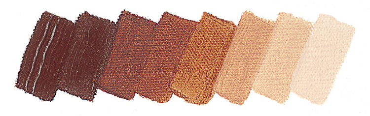 Schmincke (Mussini) 661 olieverf tube 35ml - natural burnt sienna