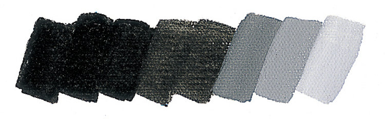 Schmincke (Mussini) 780 olieverf tube 35ml - ivory black