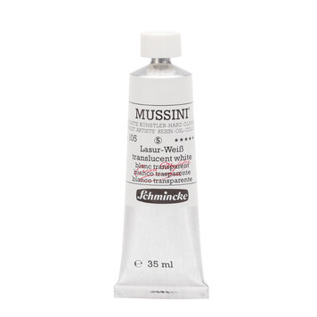 Schmincke (Mussini) 105 Lasur white - 35ml olieverf
