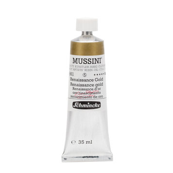 Schmincke (Mussini) 861 Mussini olieverf 35ml - renaissance gold