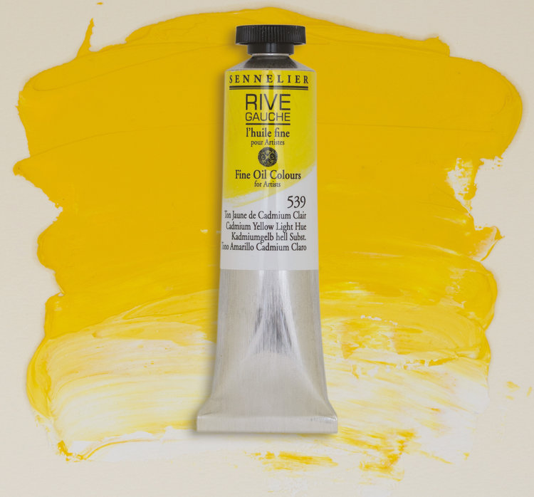 Sennelier (Rive Gauche) 539 olieverf tube 40ml - cadmium yellow light hue