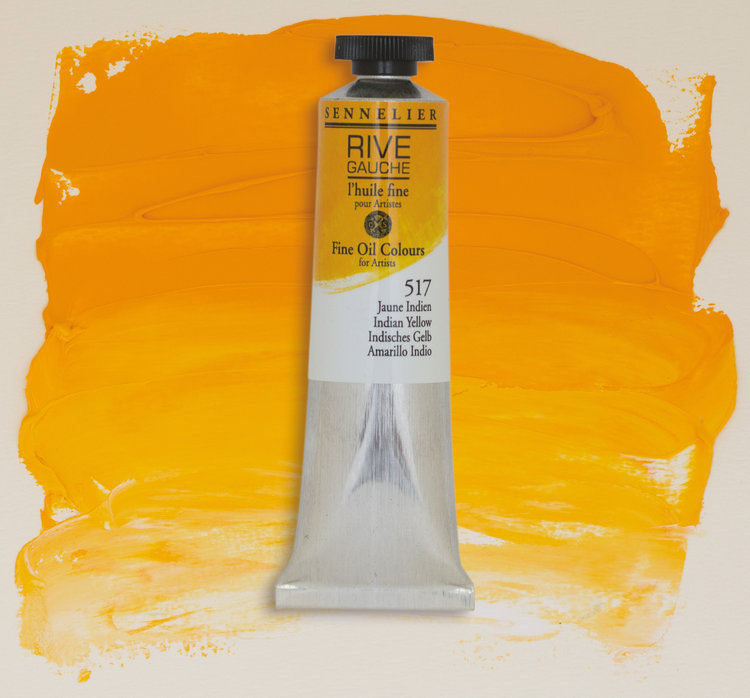 Sennelier (Rive Gauche) 517 olieverf tube 40ml - Indian yellow