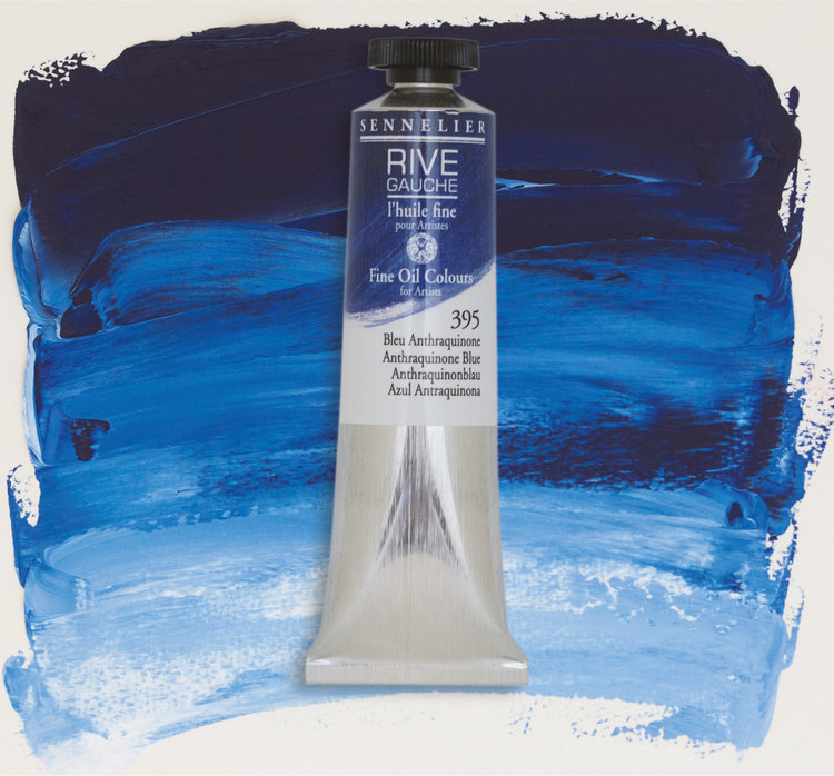 Sennelier (Rive Gauche) 395 olieverf tube 40ml - anthraquinone blue