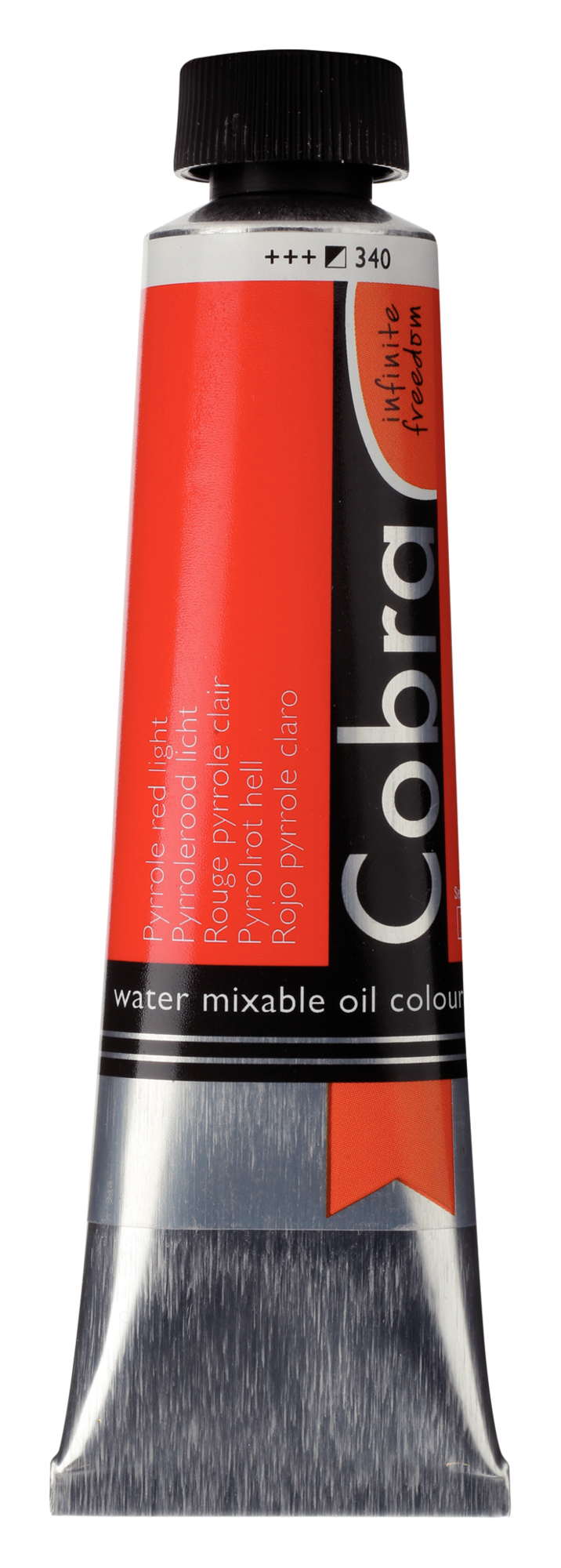 Cobra Artist 340 Artist (watervermengbare) olieverf 40ml - pyrrolerood licht