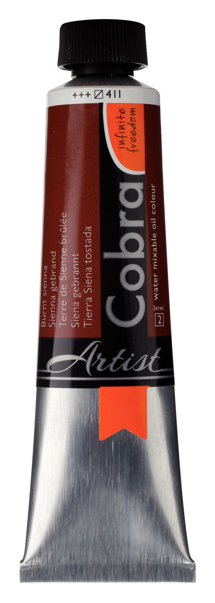 Cobra Artist 411 Artist (watervermengbare) olieverf 40ml - sienna gebrand