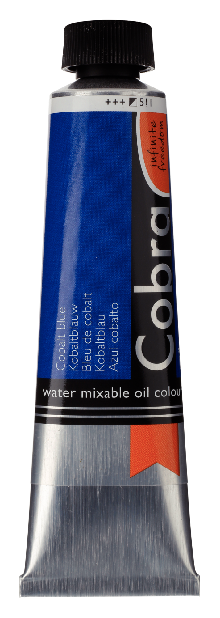 Cobra Artist 511 olieverf tube 40ml - kobalt blauw water vermengbaar