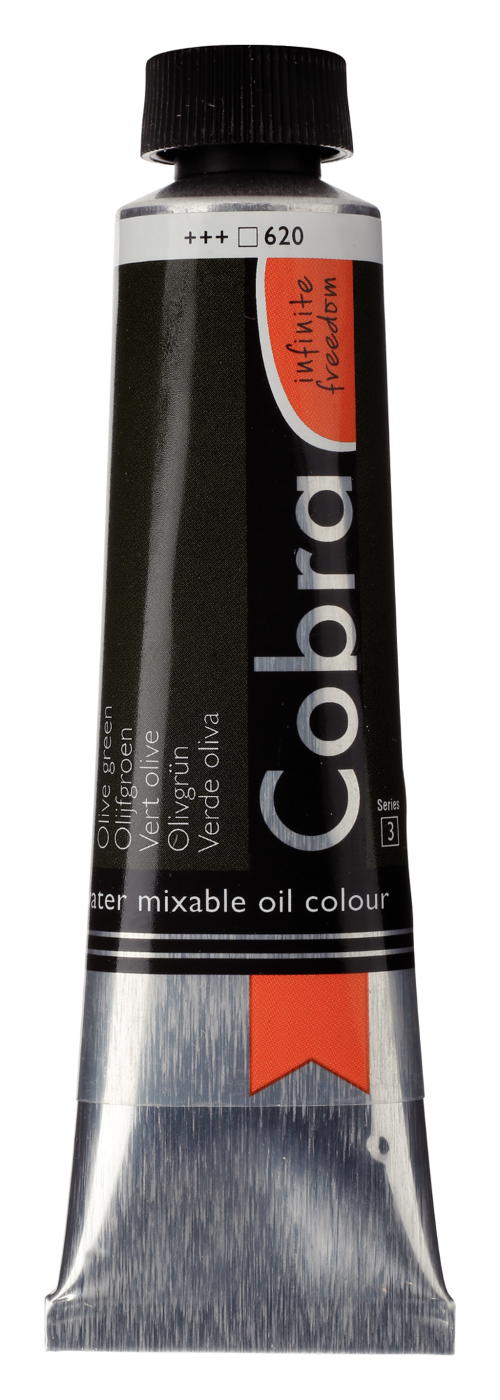 Cobra Artist 620 olieverf tube 40ml - olijfgroen water vermengbaar