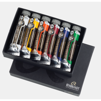 Rembrandt starter set 6x 15ml - olieverf