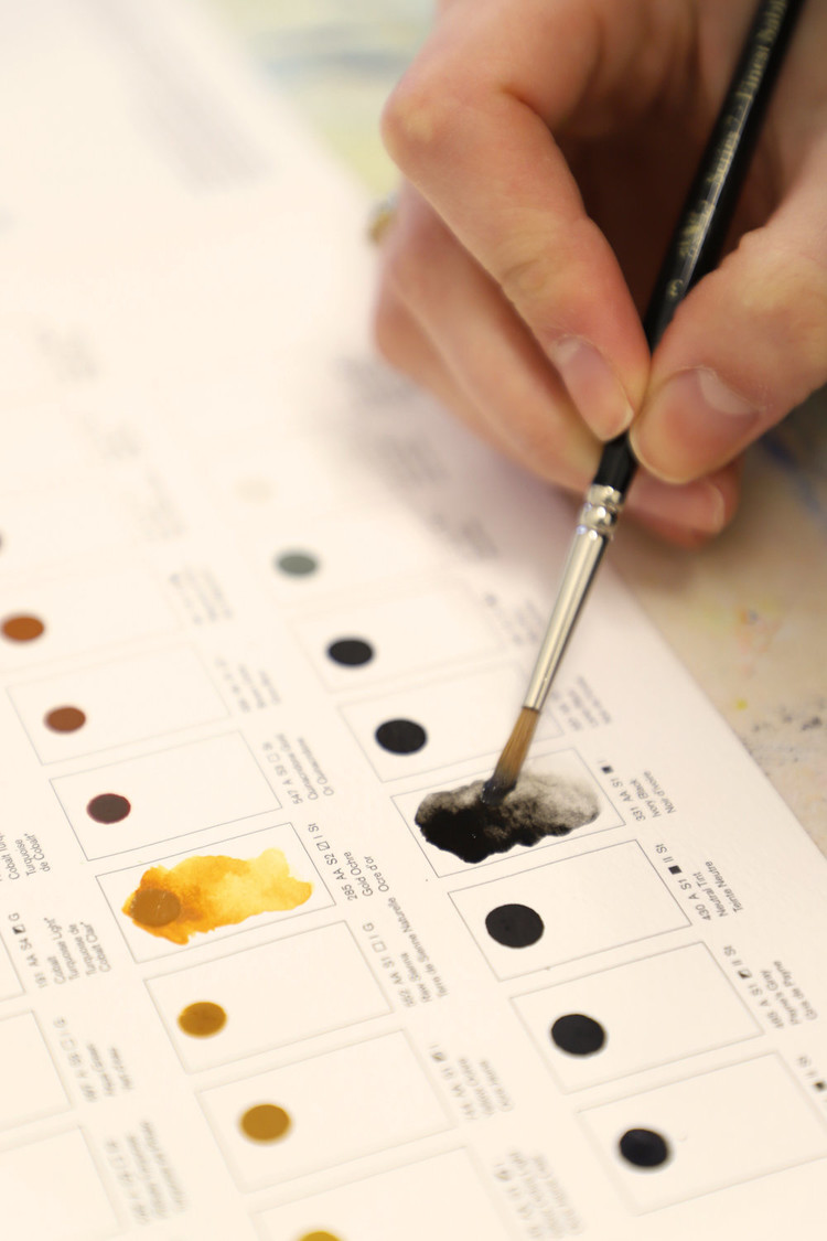 Winsor & Newton dot card (109 kleuren)