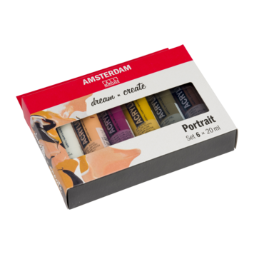 Amsterdam Portrait set 6x 20ml
