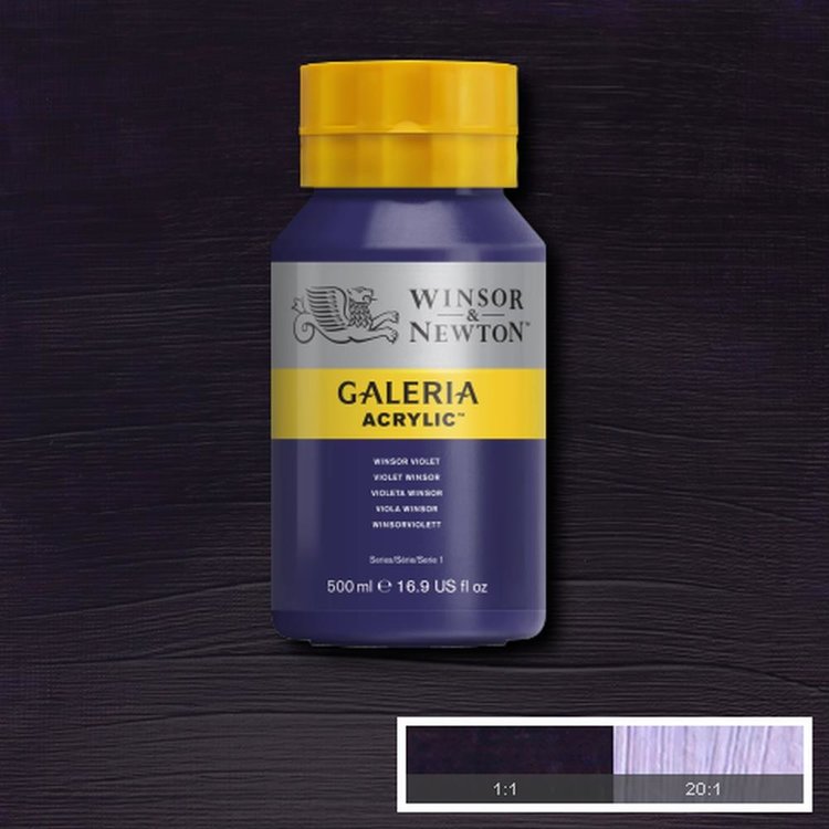 Galeria 728 Galeria acrylverf 500ml - winsor violet